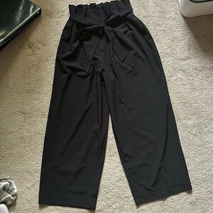 MPG Sport High Waisted, Paper Bag Pants